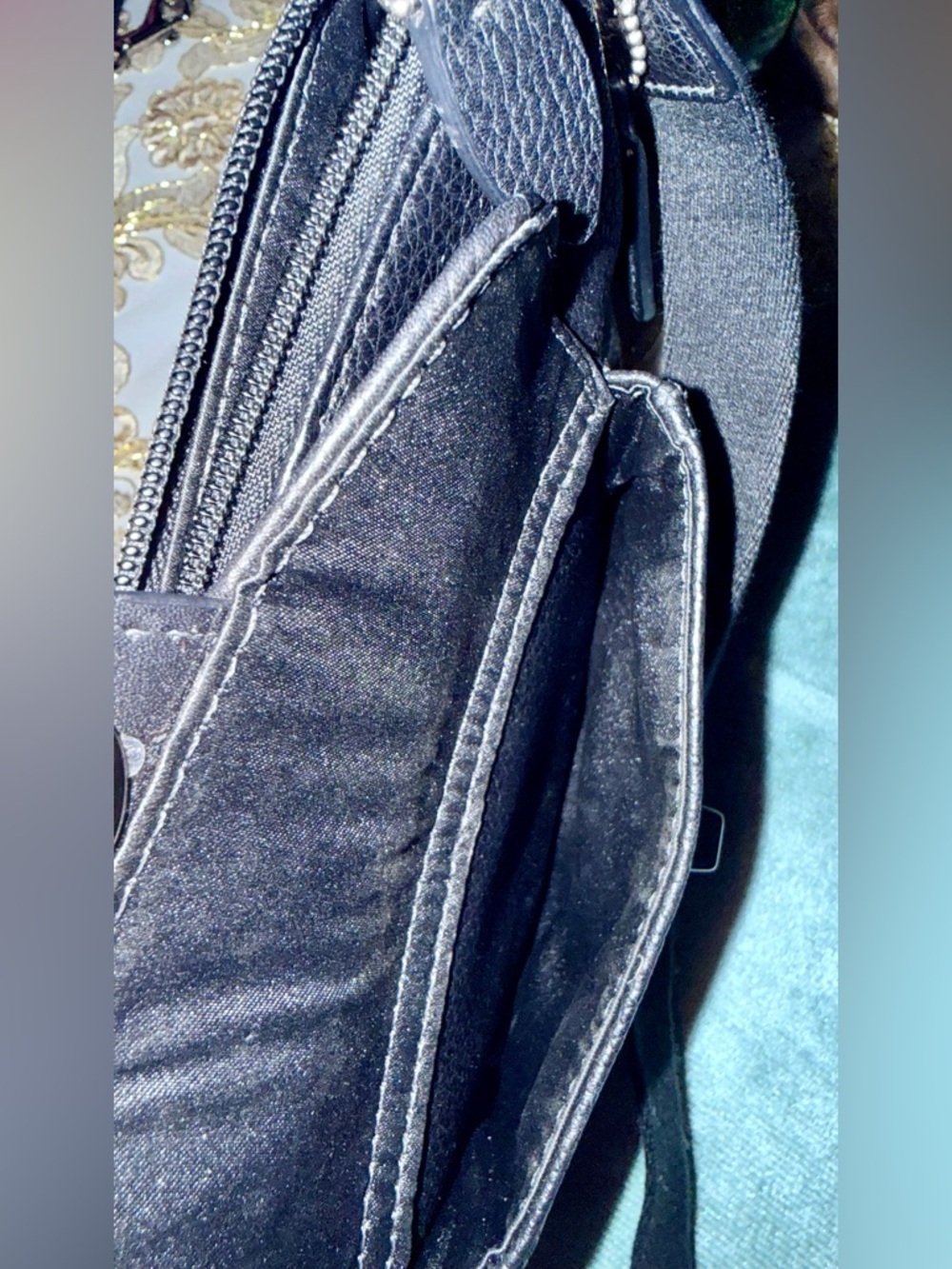 Coach Swingpack Black Crossbody Bag - Picture 5 of 6